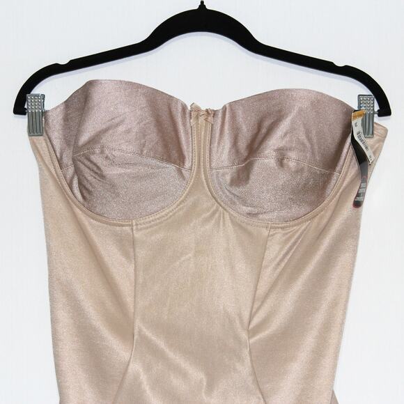 Miraclesuit Strapless Body Briefer Extra Firm Control Size 42C NWT - Picture 3 of 7